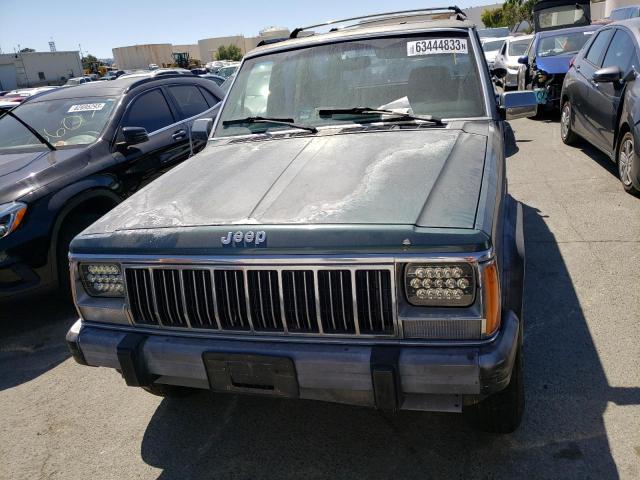 1J4FJ58S4NL167231 - 1992 JEEP CHEROKEE LAREDO GREEN photo 5