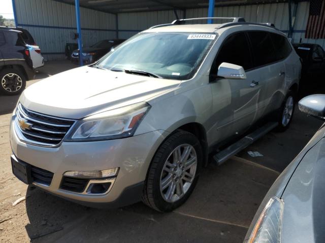 1GNKRGKD3DJ255773 - 2013 CHEVROLET TRAVERSE LT GOLD photo 1