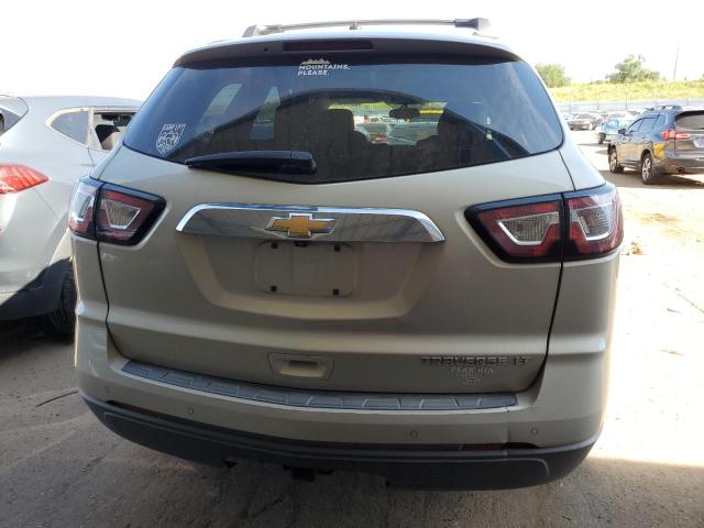 1GNKRGKD3DJ255773 - 2013 CHEVROLET TRAVERSE LT GOLD photo 6