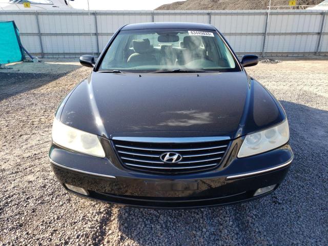 KMHFC46F47A241936 - 2007 HYUNDAI AZERA SE BLACK photo 5