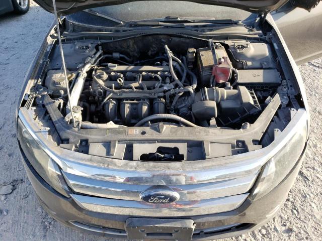 3FAHP0HA2BR318738 - 2011 FORD FUSION SE GRAY photo 11