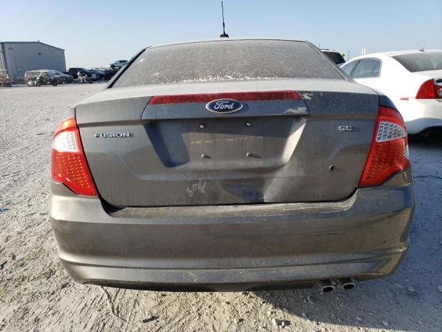 3FAHP0HA2BR318738 - 2011 FORD FUSION SE GRAY photo 6