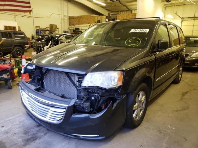 2C4RC1BG2CR410419 - 2012 CHRYSLER TOWN & COU TOURING 灰色 照片 2