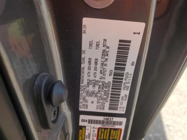 5TFMA5DB1RX186529 - 2024 TOYOTA TUNDRA CREWMAX PLATINUM ნაცრისფერი ფოტო 12