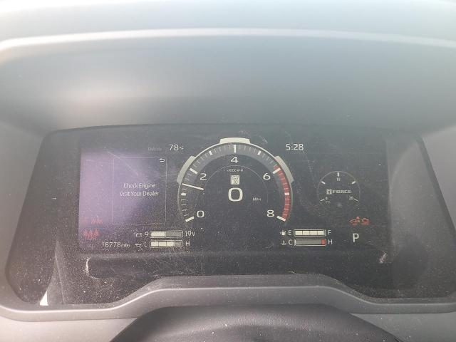 5TFMA5DB1RX186529 - 2024 TOYOTA TUNDRA CREWMAX PLATINUM ნაცრისფერი ფოტო 9