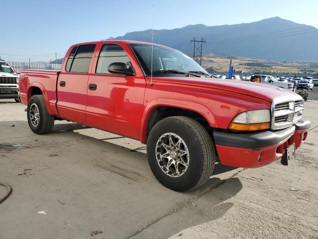 1D7HL38K94S639785 - 2004 DODGE DAKOTA QUAD SPORT RED photo 4