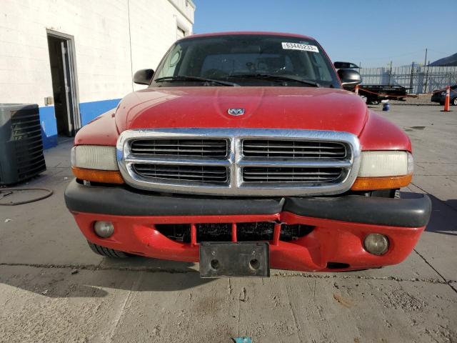 1D7HL38K94S639785 - 2004 DODGE DAKOTA QUAD SPORT RED photo 5