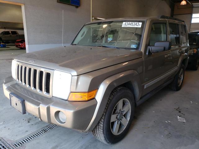 1J8HG48K66C273620 - 2006 JEEP COMMANDER BROWN photo 1