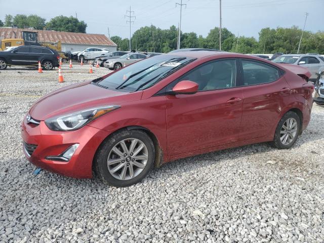 5NPDH4AE5GH672662 - 2016 HYUNDAI ELANTRA SE RED photo 1