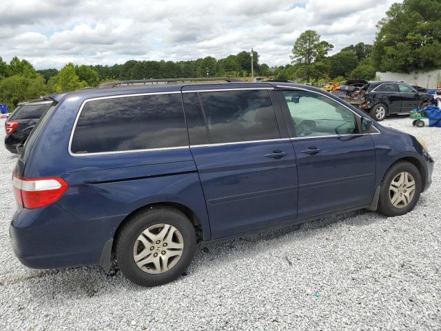 5FNRL38777B116714 - 2007 HONDA ODYSSEY EXL BLUE photo 3