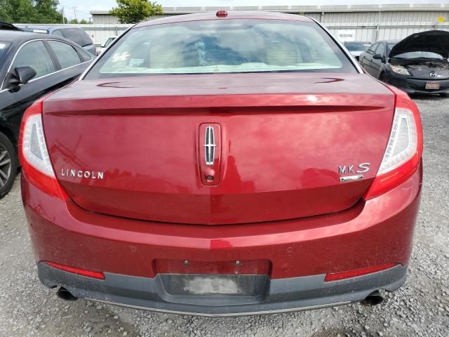 1LNHL9FT8DG600175 - 2013 LINCOLN MKS RED photo 6