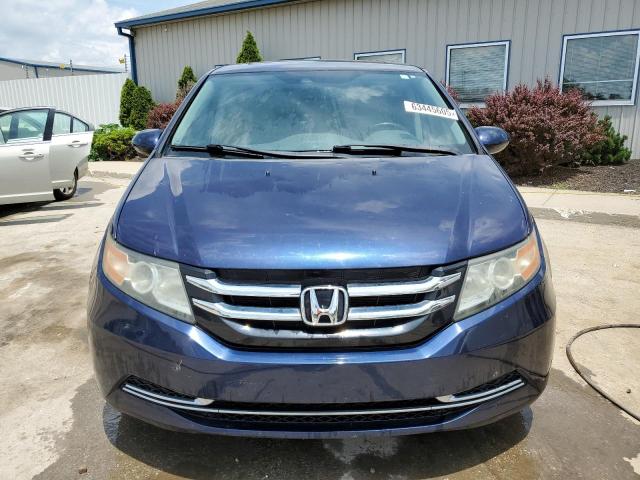 5FNRL5H66GB011410 - 2016 HONDA ODYSSEY EXL BLUE photo 5