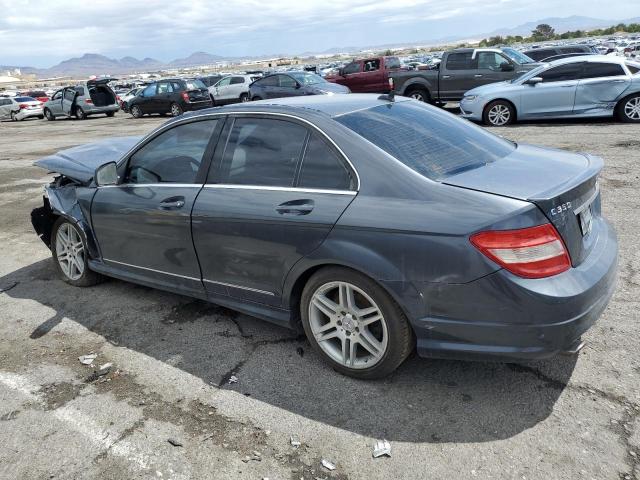 WDDGF56X48F138752 - 2008 MERCEDES-BENZ C 350 GRAY photo 2