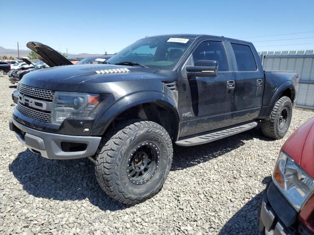 1FTFW1R68DFA75585 - 2013 FORD F150 SVT RAPTOR BLACK photo 1