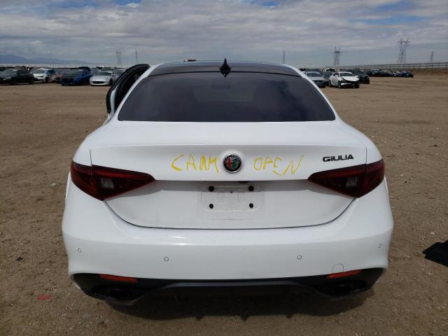 ZARFAMBN4K7603766 - 2019 ALFA ROMEO GIULIA TI WHITE photo 6