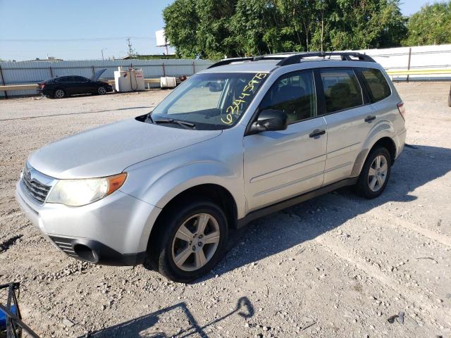 JF2SH6BC6AH775483 - 2010 SUBARU FORESTER XS SILVER photo 1