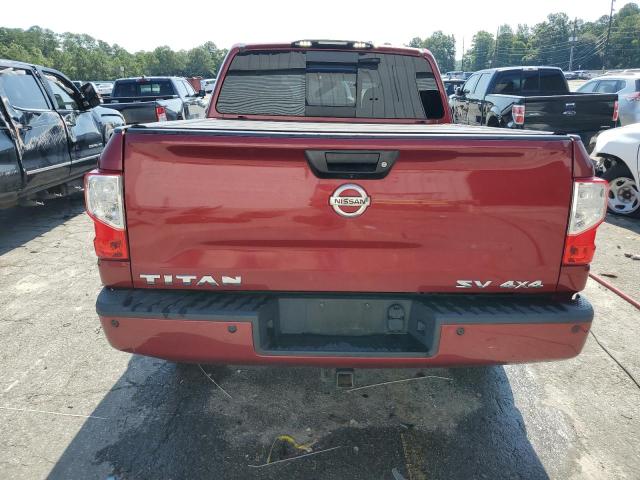 1N6AA1E50HN567848 - 2017 NISSAN TITAN SV BURGUNDY photo 6