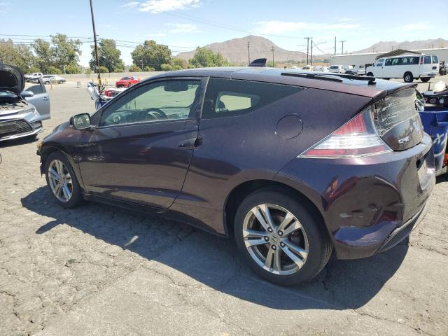 JHMZF1D47DS000580 - 2013 HONDA CRZ MAROON photo 2