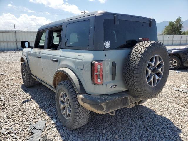 1FMEE5DP4NLB65868 - 2022 FORD BRONCO BASE GRAY photo 2