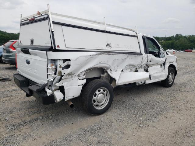 1FTMF1CB0PKE90070 - 2023 FORD F150 WHITE photo 3