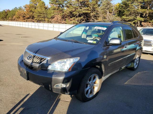 2T2HK31UX8C049865 - 2008 LEXUS RX 350 GRAY photo 2