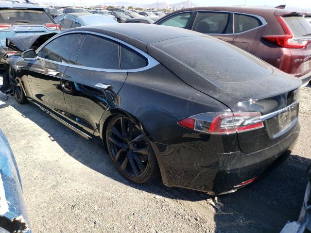 5YJSA1E2XMF427456 - 2021 TESLA MODEL S Սև լուսանկար 2