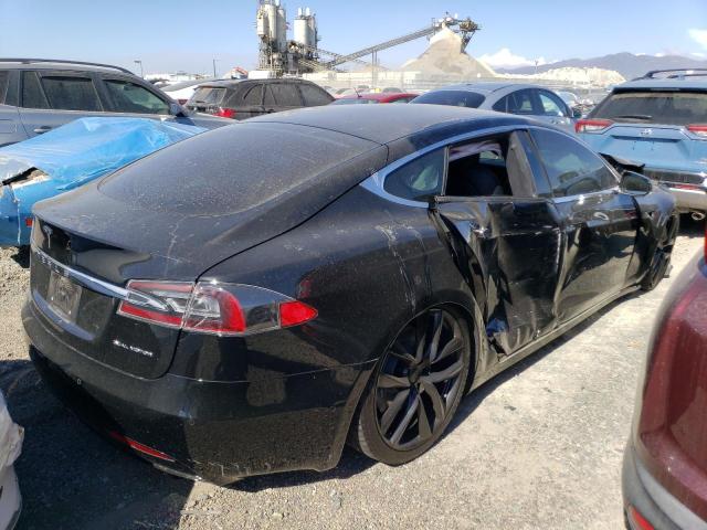 5YJSA1E2XMF427456 - 2021 TESLA MODEL S Սև լուսանկար 3