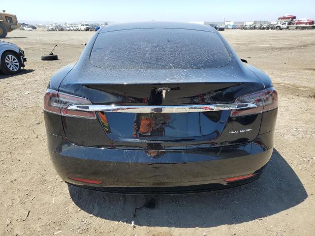 5YJSA1E2XMF427456 - 2021 TESLA MODEL S Սև լուսանկար 6