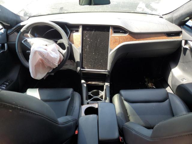 5YJSA1E2XMF427456 - 2021 TESLA MODEL S Սև լուսանկար 8