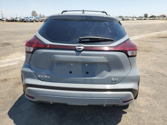 3N1CP5CVXNL506817 - 2022 NISSAN KICKS SV GRAY photo 6