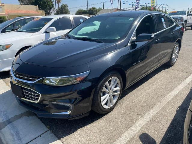 1G1ZD5ST2JF139361 - 2018 CHEVROLET MALIBU LT BLACK photo 2