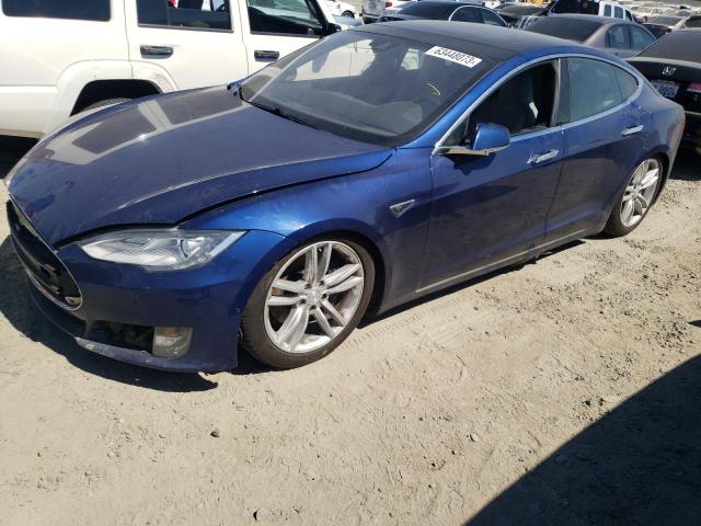 5YJSA1E28GF123790 - 2016 TESLA MODEL S Կապույտ լուսանկար 1