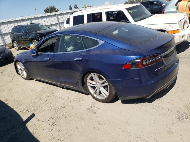 5YJSA1E28GF123790 - 2016 TESLA MODEL S Կապույտ լուսանկար 2