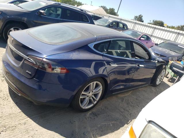 5YJSA1E28GF123790 - 2016 TESLA MODEL S Կապույտ լուսանկար 3
