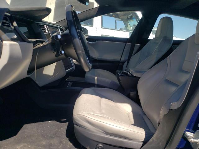 5YJSA1E28GF123790 - 2016 TESLA MODEL S Կապույտ լուսանկար 7