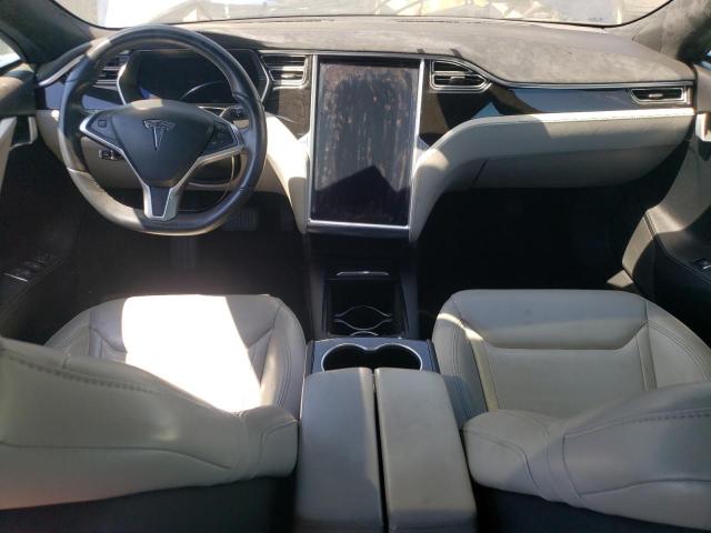 5YJSA1E28GF123790 - 2016 TESLA MODEL S Կապույտ լուսանկար 8