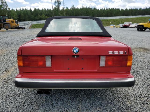WBABB2302K8875009 - 1989 BMW 325 I AUTOMATIC RED photo 6