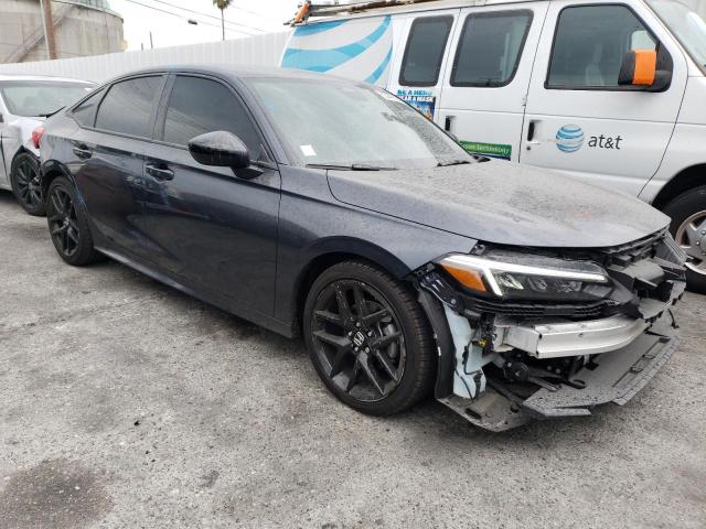 2HGFE2F56NH608426 - 2022 HONDA CIVIC SPORT GRAY photo 4