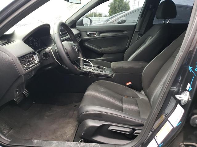 2HGFE2F56NH608426 - 2022 HONDA CIVIC SPORT GRAY photo 7