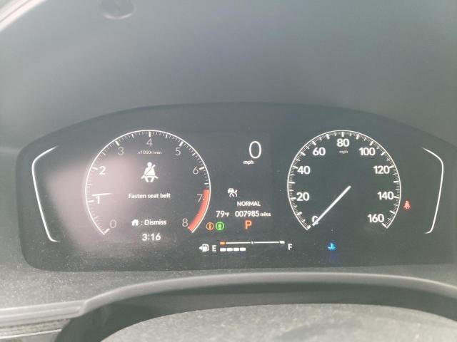 2HGFE2F56NH608426 - 2022 HONDA CIVIC SPORT GRAY photo 9