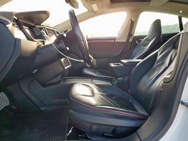 5YJSA1H12EFP51442 - 2014 TESLA MODEL S Սպիտակ լուսանկար 7