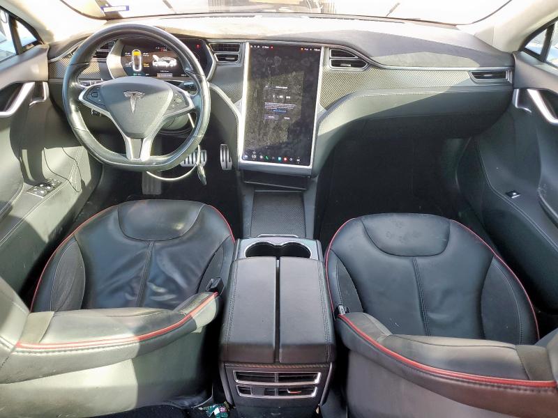 5YJSA1H12EFP51442 - 2014 TESLA MODEL S Սպիտակ լուսանկար 8