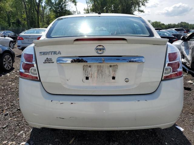 3N1AB6AP0CL652558 - 2012 NISSAN SENTRA 2.0 WHITE photo 6