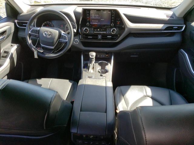 5TDGZRAH1NS114185 - 2022 TOYOTA HIGHLANDER XLE Սև լուսանկար 8