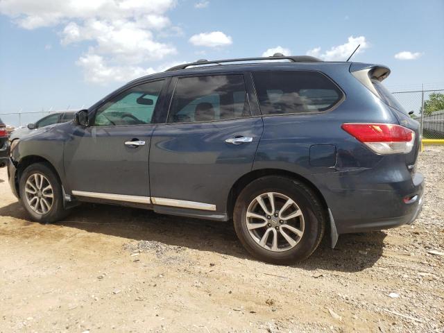 5N1AR2MN0DC615207 - 2013 NISSAN PATHFINDER S BLUE photo 2
