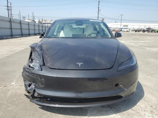 5YJ3E1EA3SF989194 - 2025 TESLA MODEL 3 GRAY photo 5