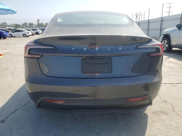 5YJ3E1EA3SF989194 - 2025 TESLA MODEL 3 GRAY photo 6
