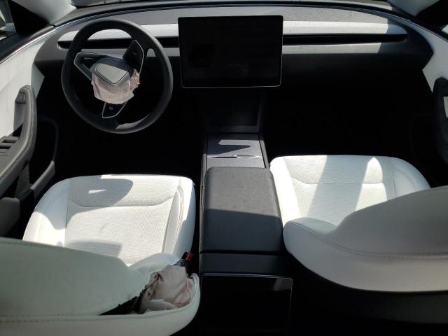 5YJ3E1EA3SF989194 - 2025 TESLA MODEL 3 GRAY photo 8