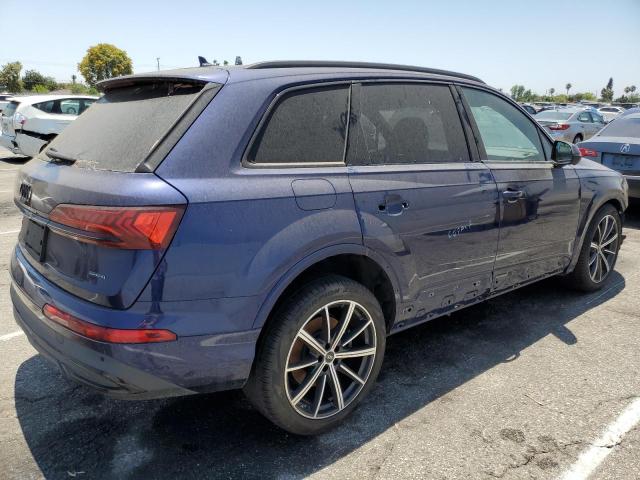 WA1LXBF79ND008195 - 2022 AUDI Q7 PREMIUM PLUS BLUE photo 3