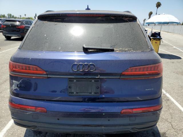 WA1LXBF79ND008195 - 2022 AUDI Q7 PREMIUM PLUS BLUE photo 6